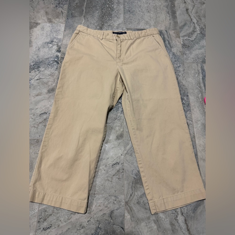 Ralph Lauren Beige Cotton Capris